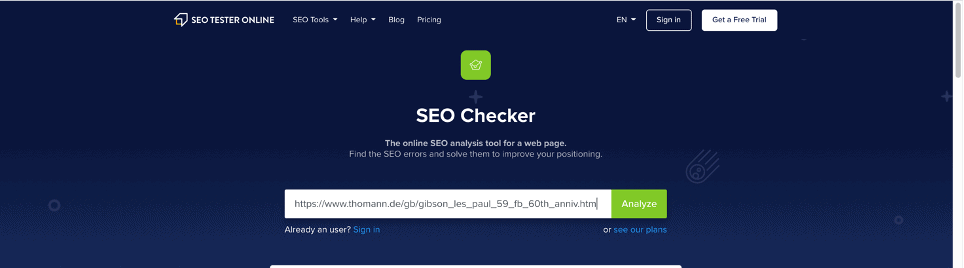 SEO Checker